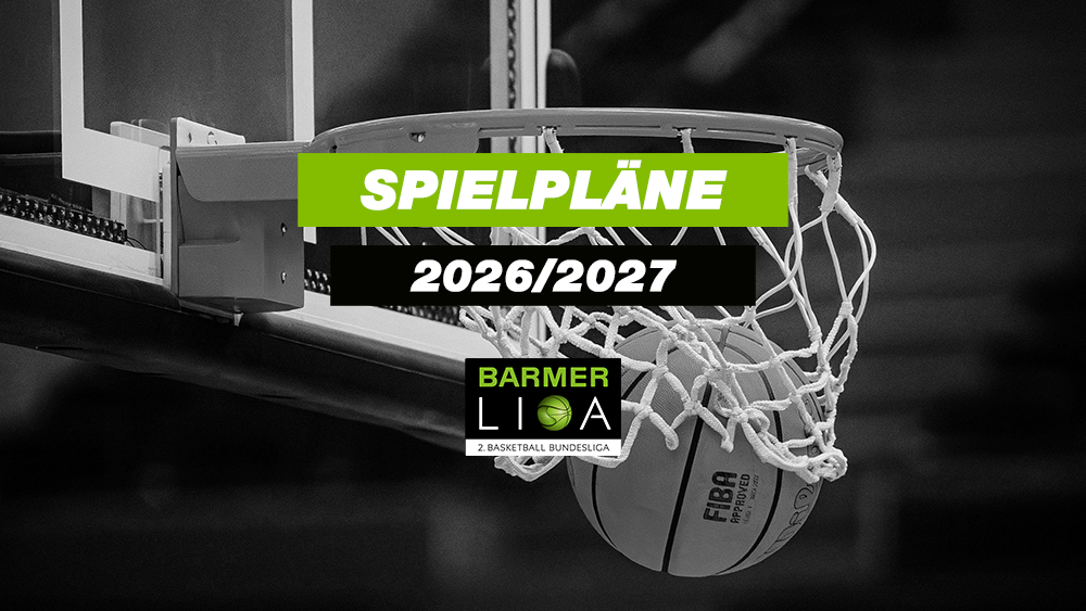 Spielplan 2026/27 der BARMER 2. Basketball Bundesliga veröffentlicht